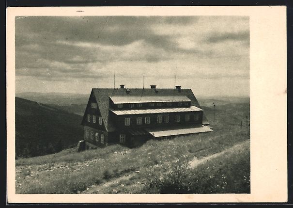 Cartes postales: Dvoracka, Krkonose, Blick auf die Bergh – D'occasion à Berlin par bartko-reher