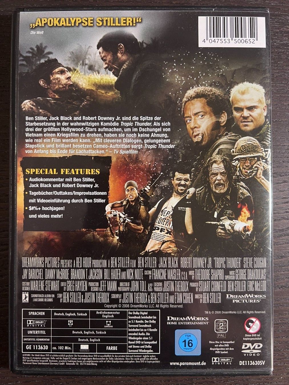 Tutti i DVDs: Tropic Thunder – Usato da Zürich venduto da FilmFreunde 1