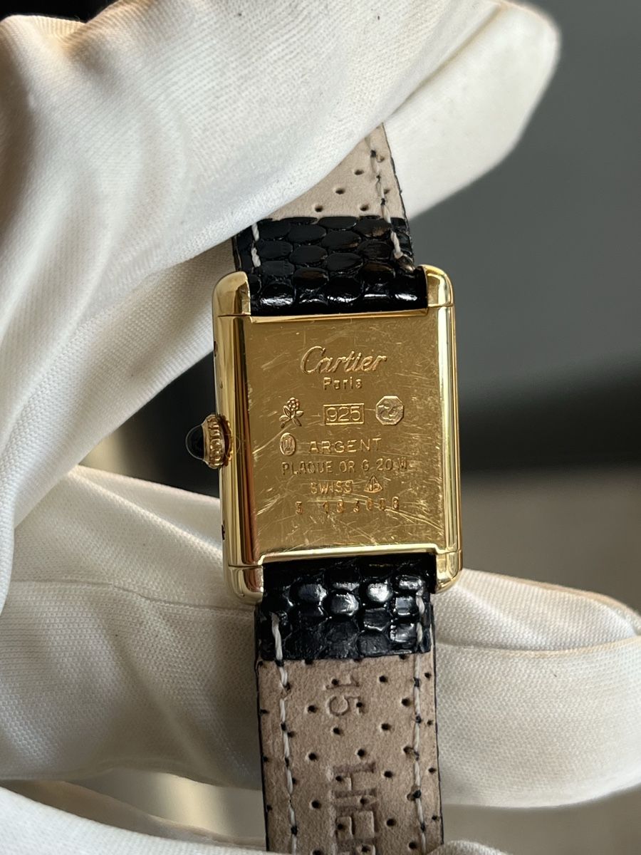 Cartier Orologi: Cartier Must, lemon dial, manual winding – Usato da Genève venduto da chh_hhm7 2