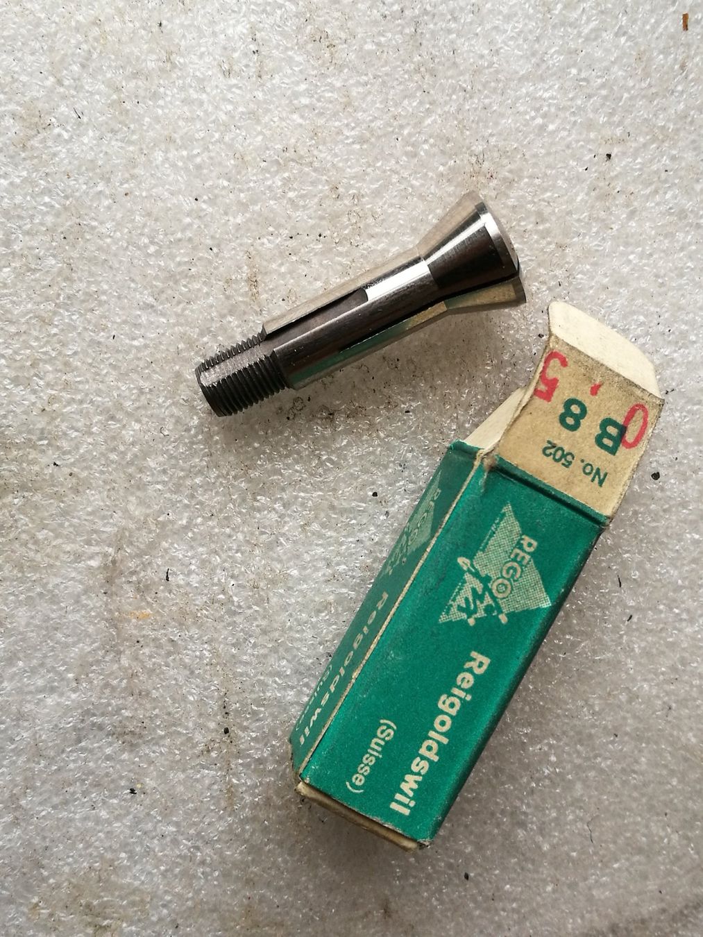 Schaublin Tutte le macchine: Schaublin B8 Zange 0.5   **NEU** – Nuovo e nell'imballaggio originale da Niederdorf venduto da salti 1