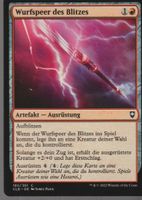 TCG Magic The Gathering MTG CLB 185 Wurfspeer des Blitzes
