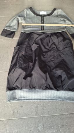 Vicario Cinque Kleid Gr. M schwarz/grau sehr speziell
