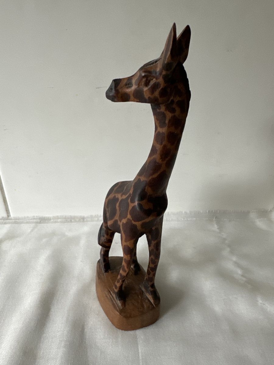 Figuren: Holz Giraffe, Handarbeit, Deko Objekt, Geschenkidee! – Gebraucht aus Zürich von Chaeffeler 1