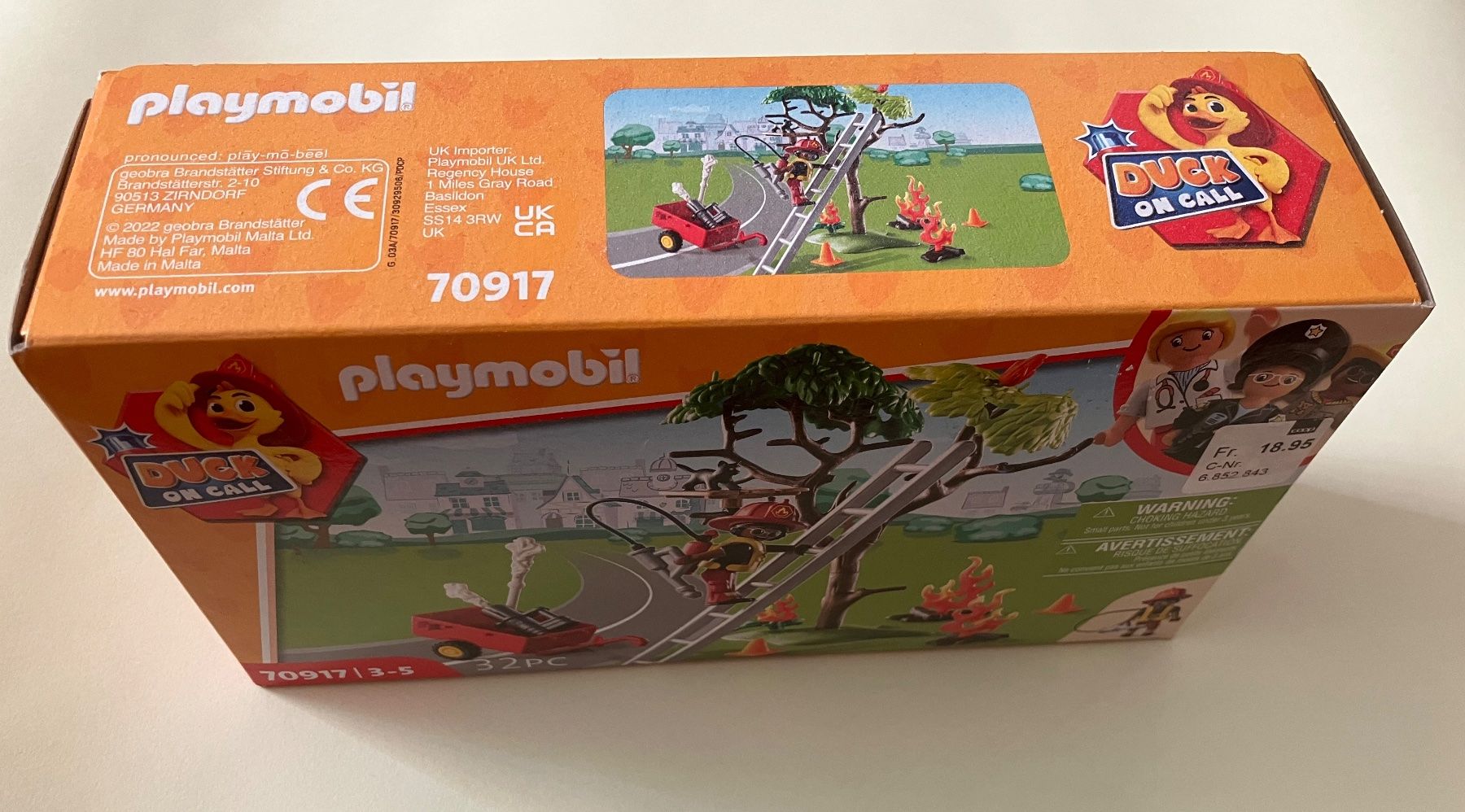 Playmobil Giocattoli: Playmobil Duck on Call 70917 – Nuovo e nell'imballaggio originale da CHENE-BOUGERIES venduto da homeswisshome 3