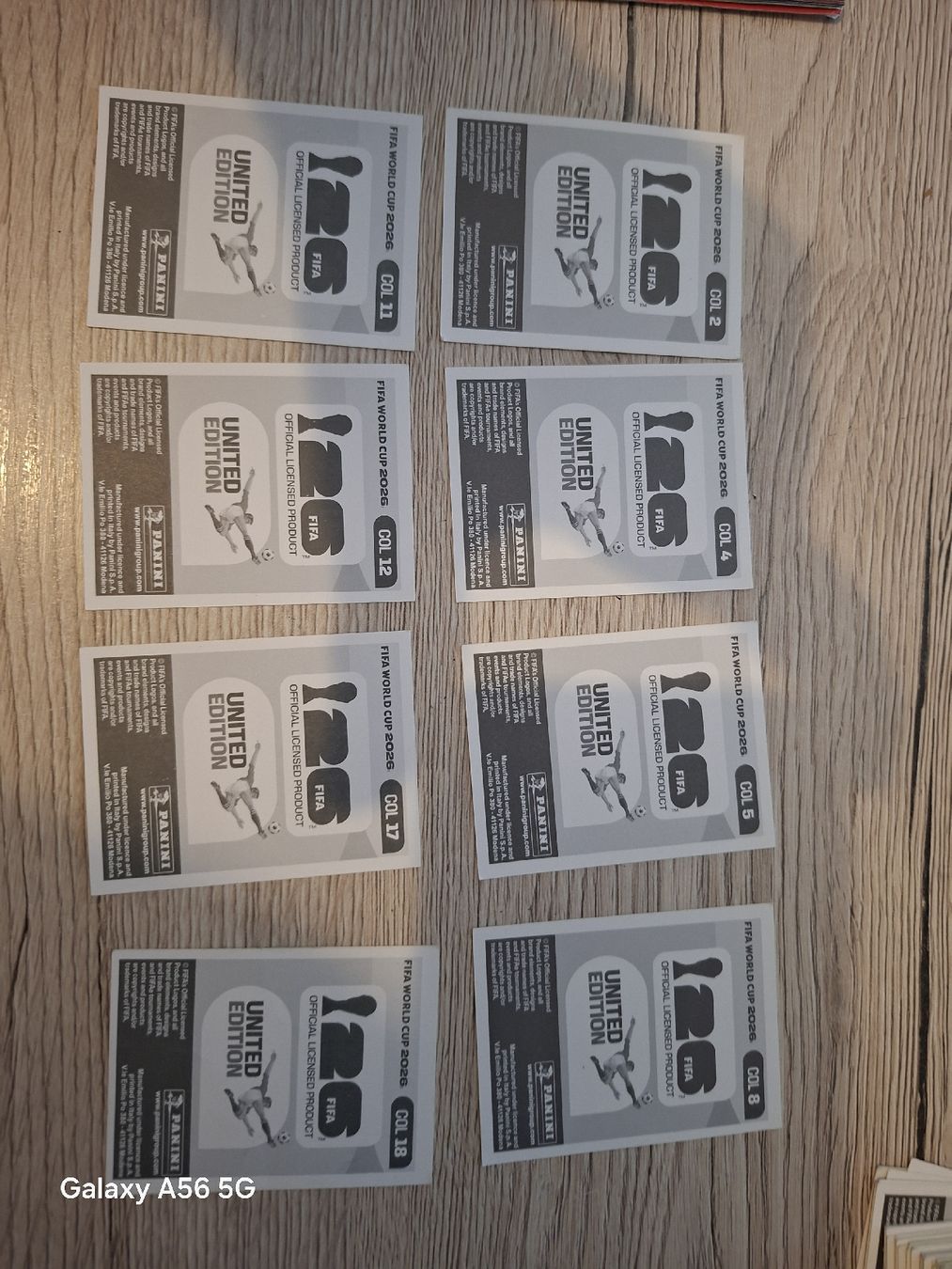 Panini Sammelbilder & Trading cards: panini col – Neu und originalverpackt aus Vionnaz von NMNB