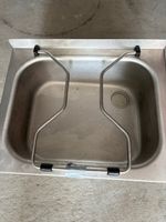 Waschbecken Chromstahl Franke