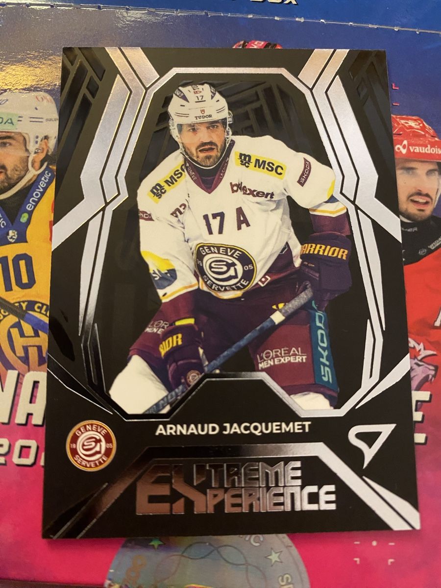 Sportzoo Carte collezionabili: National League - Extreme Experience - Arnaud Jacquemet – Nuovo (secondo la descrizione) da Biel/Bienne venduto da Stefan0222