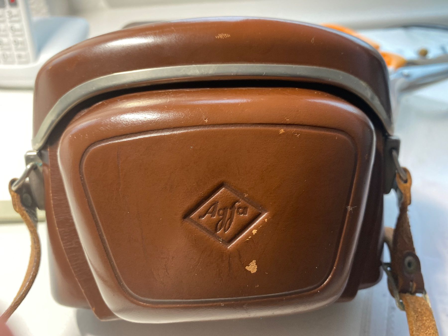 Agfa Kamera: Agfa Optima 500 S ab 1963 in brauner Ledertasche + plus – Gebraucht aus Abtwil SG von steph61 3