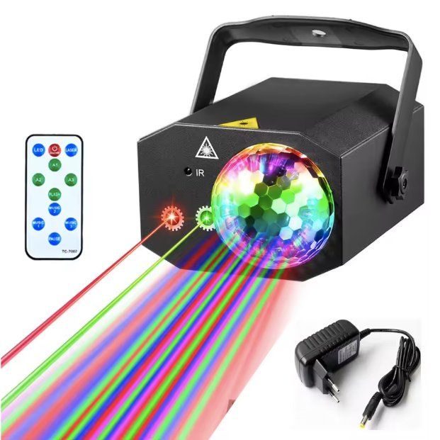 Lampade: Discokugel Discolicht Partylicht RGB – Nuovo e nell'imballaggio originale da Geneve venduto da Titi2008