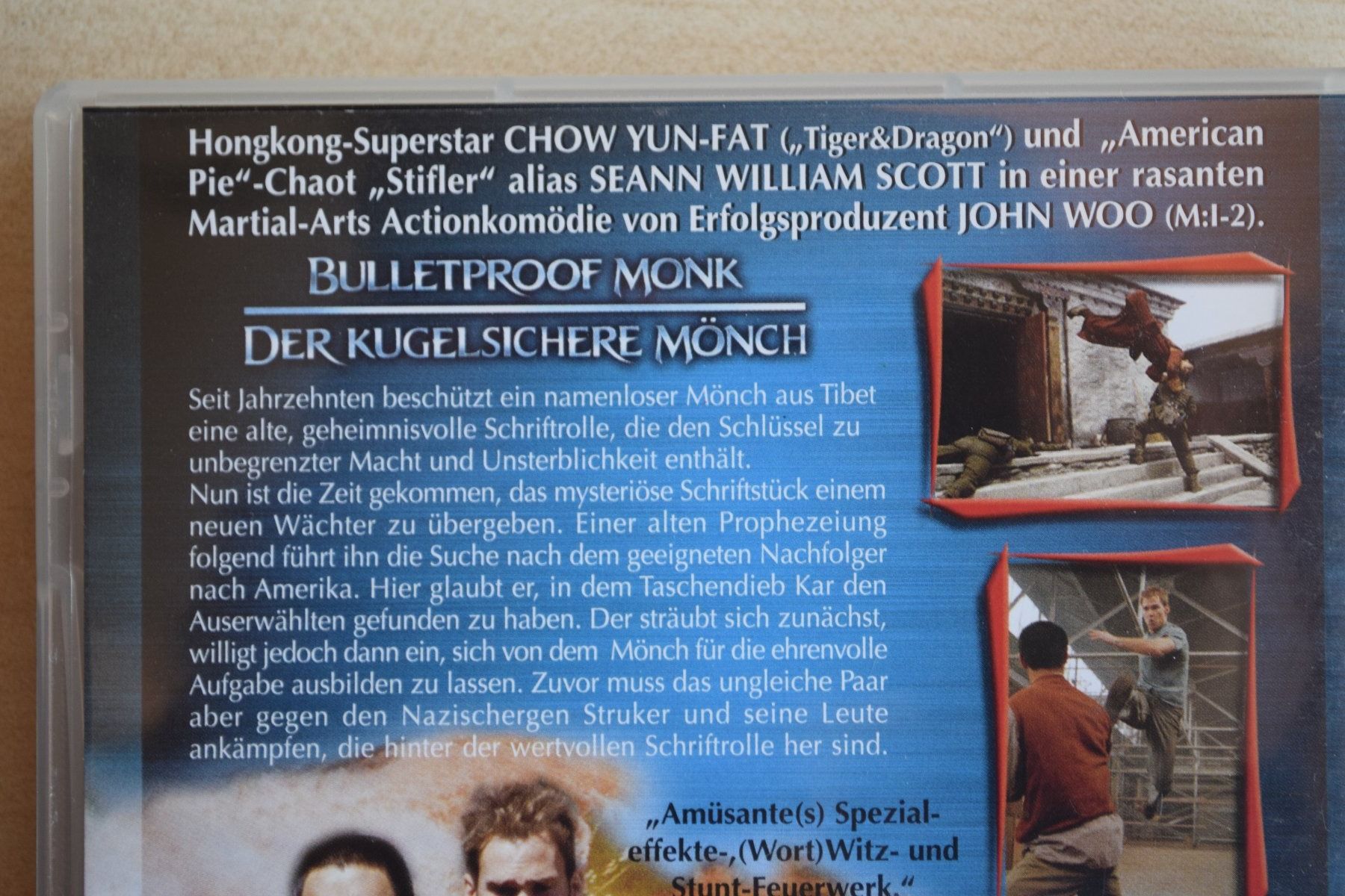 Tutti i DVDs: DER KUGELSICHERE MÖNCH (158) – Usato da Reutigen venduto da DONDON55 2