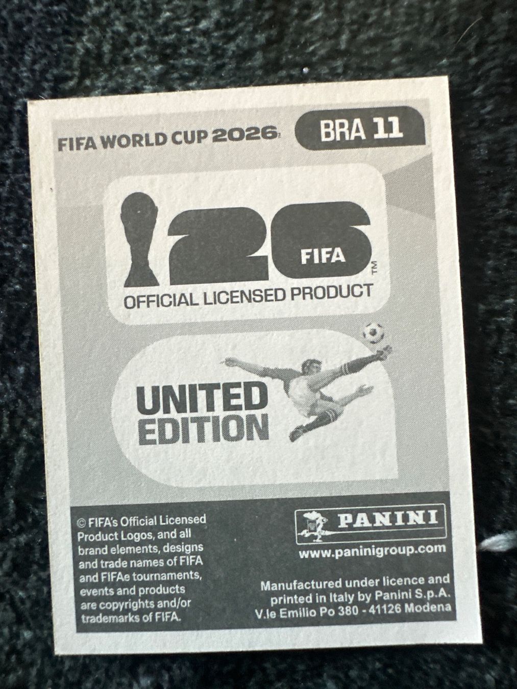 Panini Cartes à collectionner: BRA11 – Neuf (Voir description) à Sion par loi_9vyj 1
