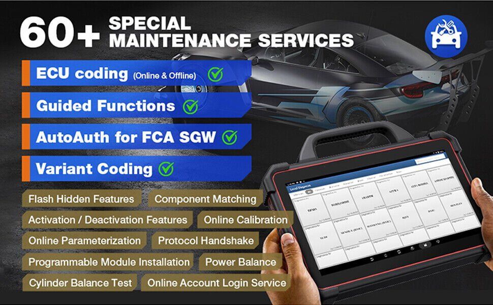 Launch Alle Werkzeuge: Launch X431 PAD VII Pad 7 OBD2 KFZ Diagnosegerät – Neu und originalverpackt aus Malans GR von BUYBEST-Schweiz 8