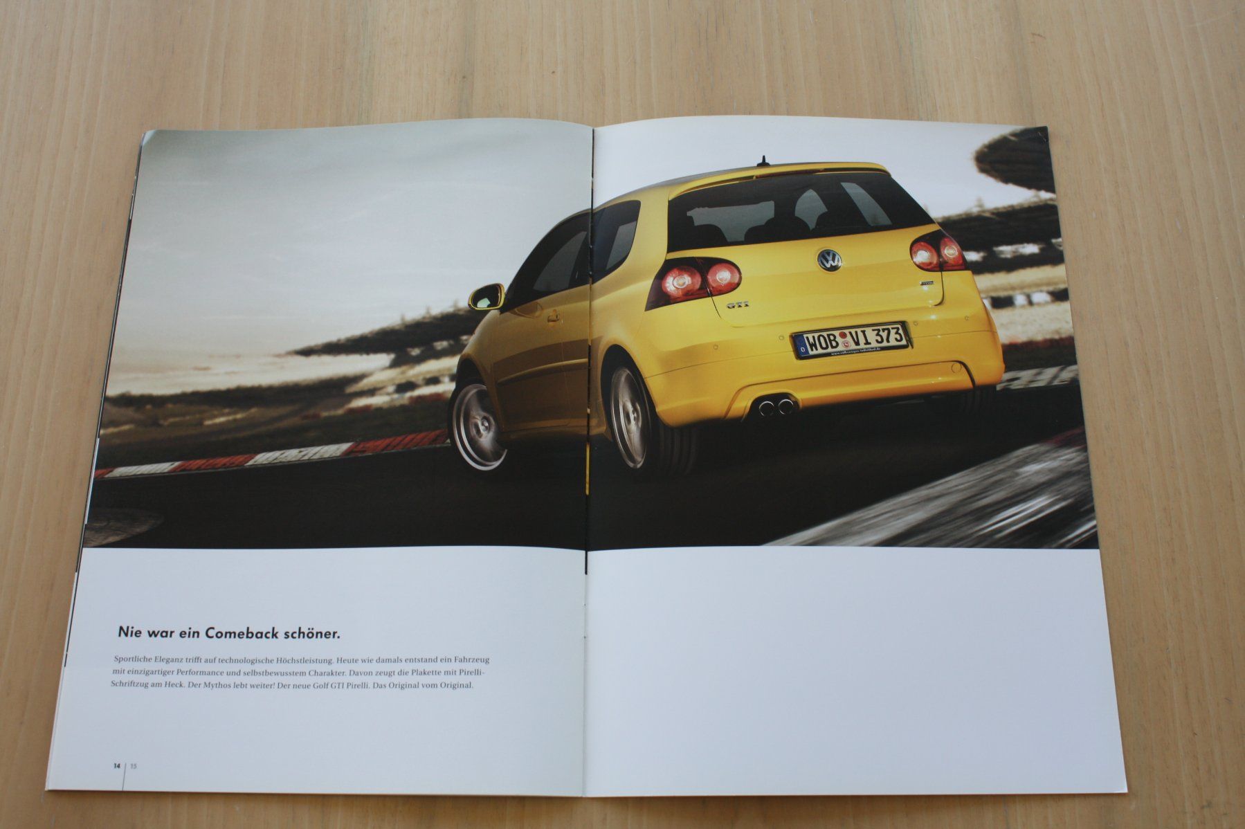 VW Documenti: VW Golf GTI Pirelli Prospekt 11/2007 – Usato da Wikon venduto da erwin400 7