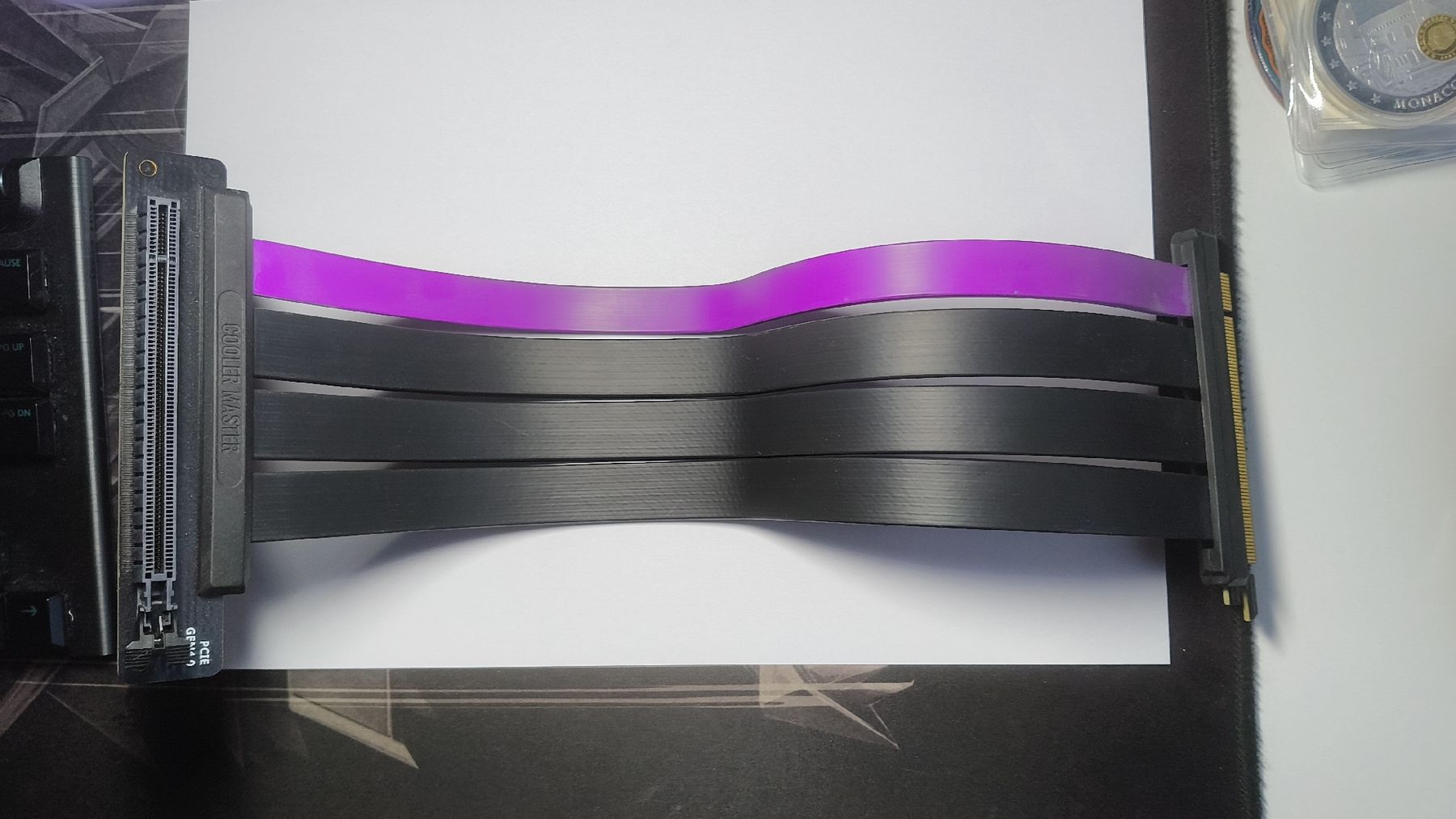 Componenti elettronici: Câble PCI 4.0 Cooler Master – Usato da Chavannes-les-Forts venduto da Pompadru