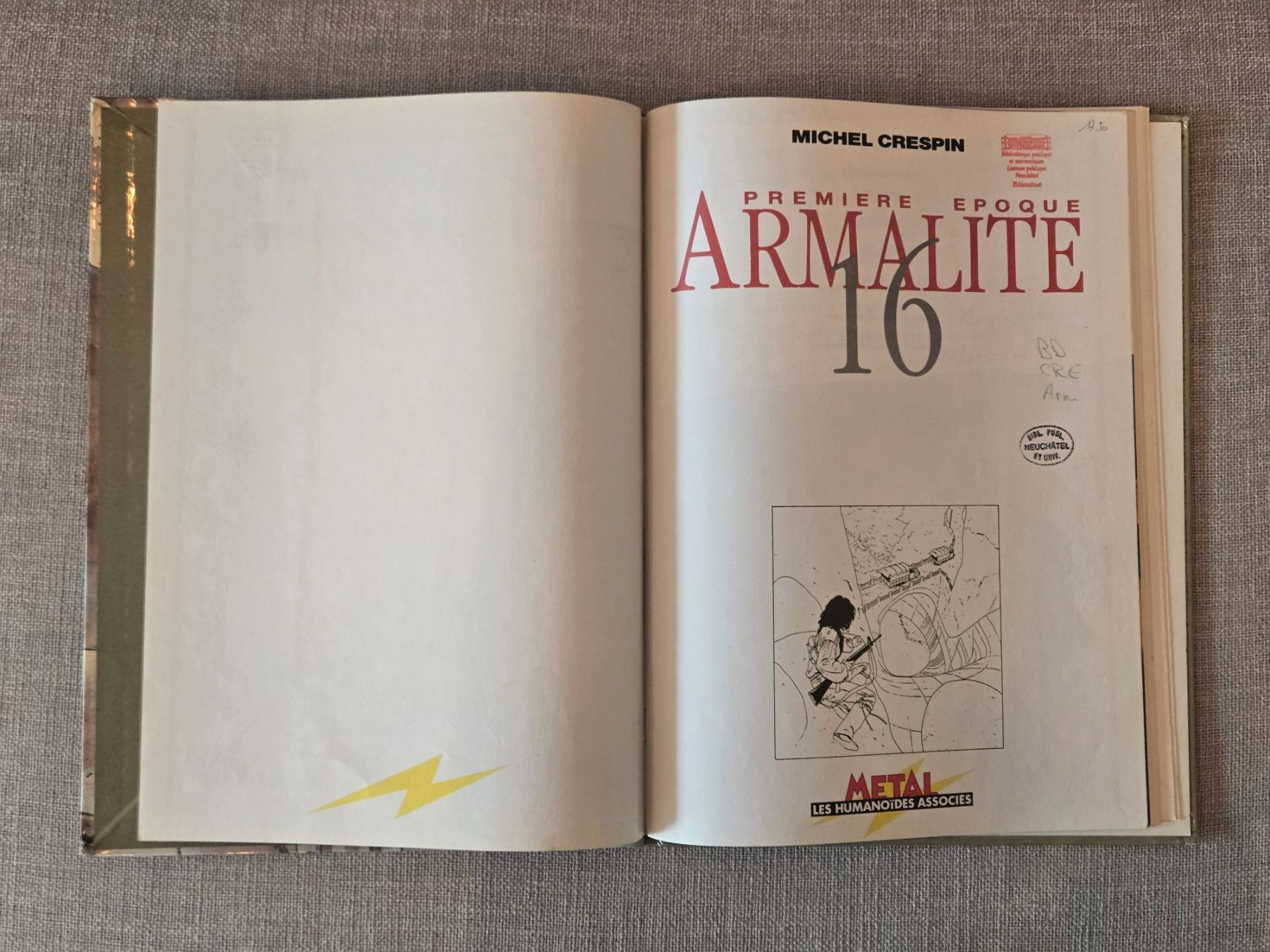 Comics: Michel Crespin - Armalite 16 N°1 – Gebraucht aus Crémines von Blakedrake 4