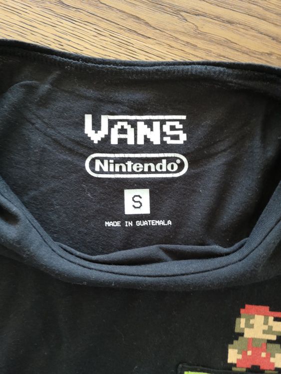 Vans mario hotsell t shirt