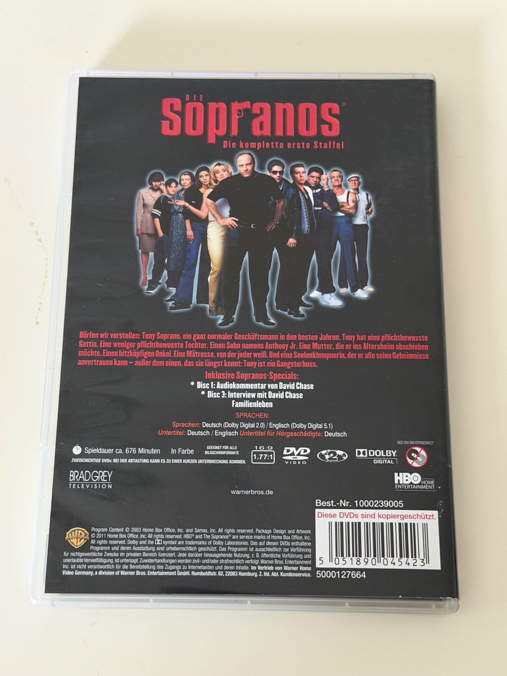 Alle DVDs: Die Sopranos - Staffel 1 DVD – Gebraucht aus Altstätten SG von sheamus 1