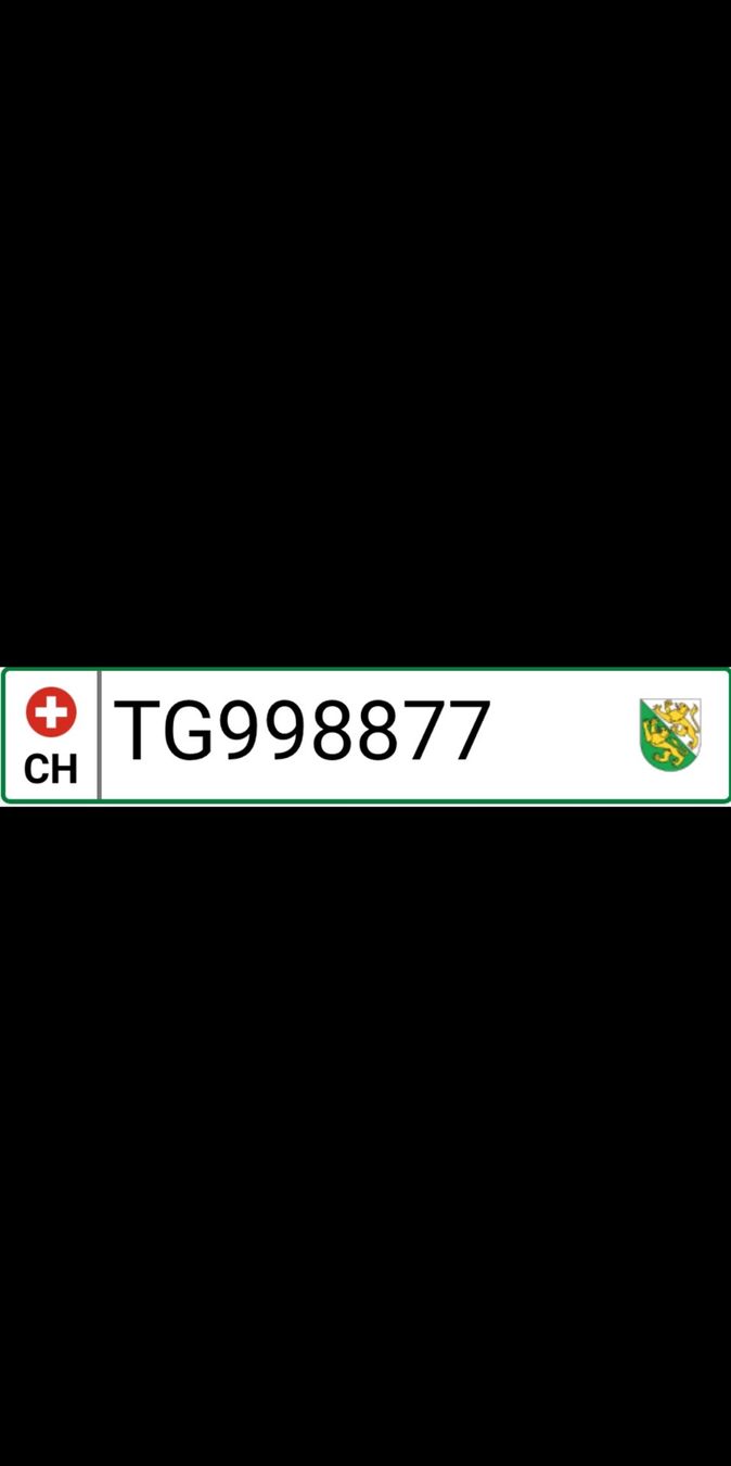 Insegne: Kontorolschild TG 998877 – Usato da Cham venduto da Swiss987