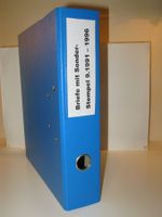 Briefmarkenalbum: Wertvolle Sammlung Sonderstempel 1991-1996