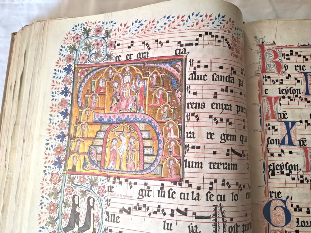 DAS GRADUALE VON ST. KATHARINENTHAL, Faksimilie (Neu (gemäss ...