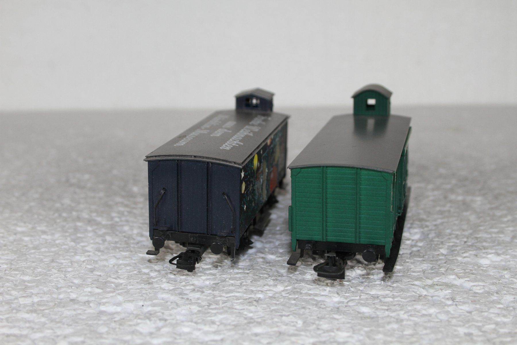 Märklin Modellini di ferrovie: Märklin 2 Güterwagen – Usato da Triesen venduto da gleis8 5