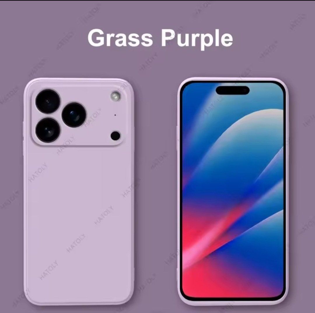 Cover & Protezioni schermo: Coque pour Apple iPhone 17 Pro en silicone violet, NEUVE – Nuovo e nell'imballaggio originale da Puidoux venduto da Mia_Bellezza