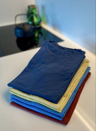 7x Hessnatur Bio Baumwolle T-Shirt XS/46