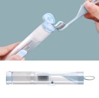 2in1 Reiseetui Zahnbürste🪥✨Étui de Voyage Brosse à Dents