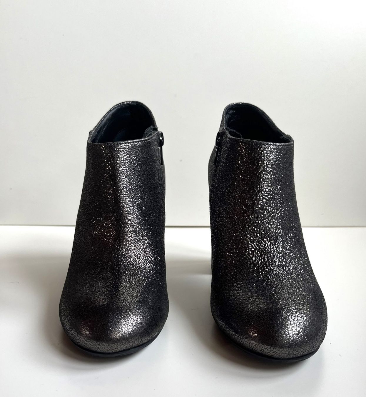 Damenschuhe: Bottines en cuir argenté Silvana T.38 – Neu (gemäss Beschreibung) aus St. Ursen von kat_g8z5 3