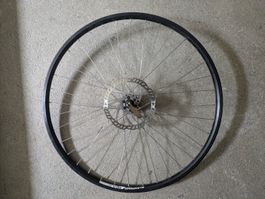 Vorderrad 28" Alexrims DH19 Schnellspanner Bremsscheibe
