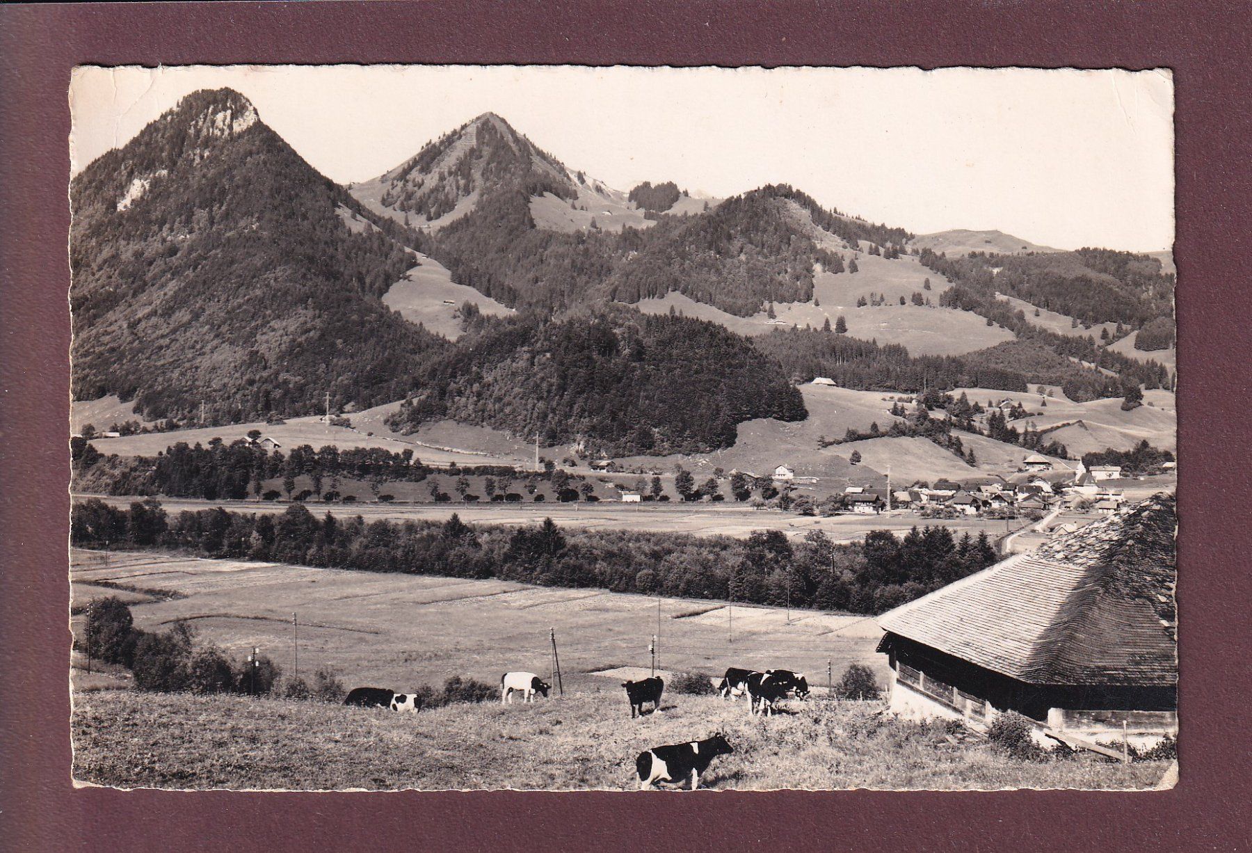 Cartoline postali: ENNEY (Gruyère) – Usato da Pully venduto da nicecards