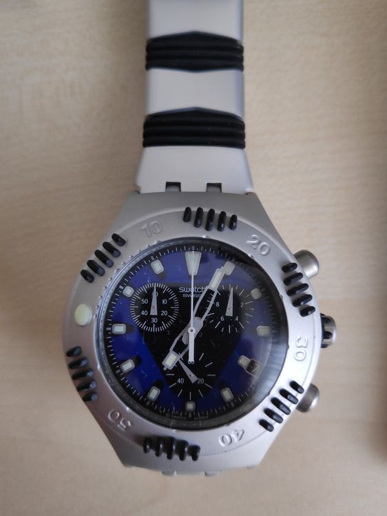 Swatch irony scuba 200 chrono hot sale