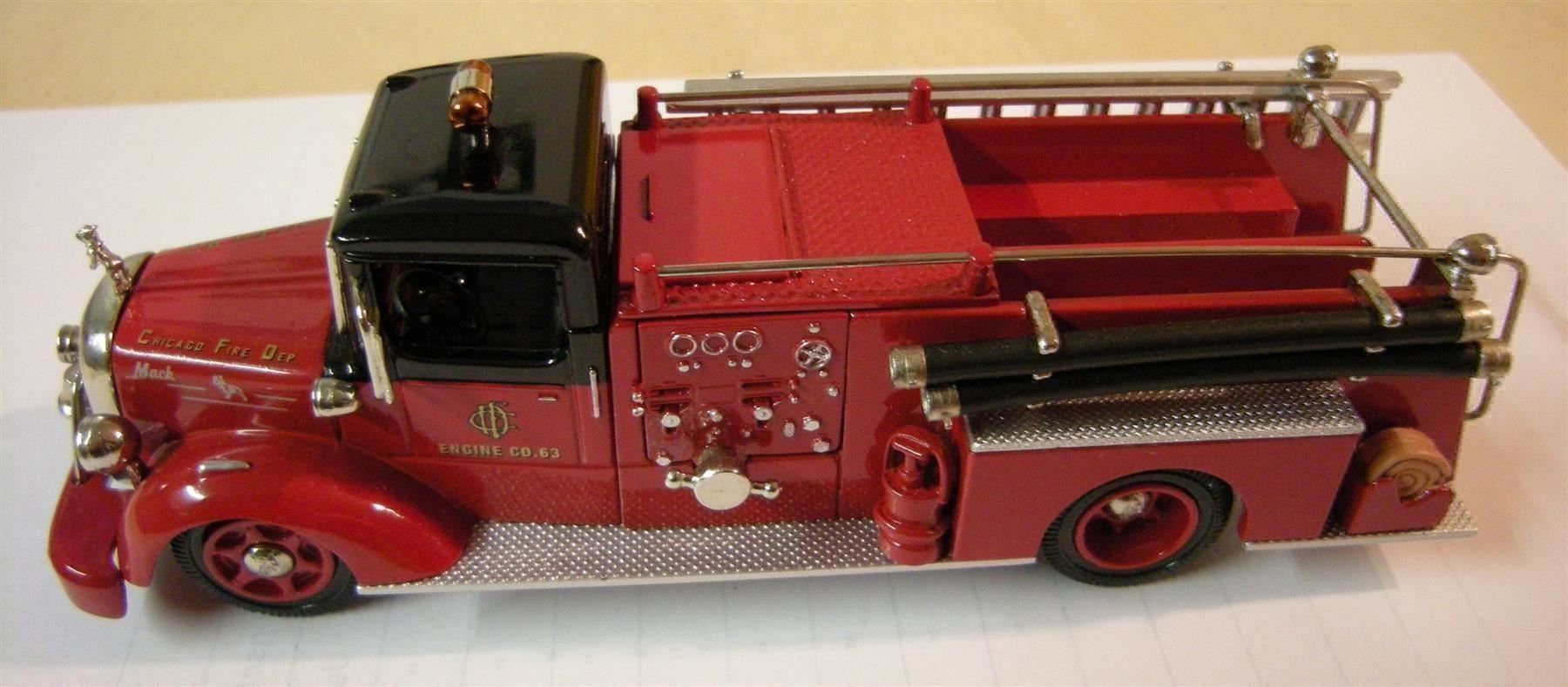 Modellini d'auto: Mack Pumper – Nuovo e nell'imballaggio originale da Mettmenstetten venduto da shaula51