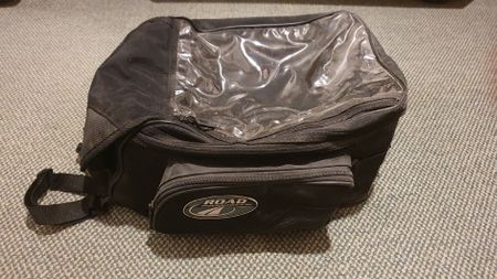 Motorradrad-Tanktasche