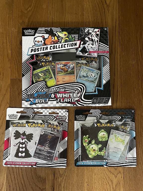Carte collezionabili: Pokemon Black Bolt & White Flare Collection – Usato da Rheinau venduto da Orcas