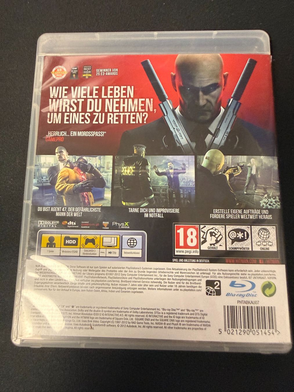 Sony Jeux: Hitman Absolution - PS3 – D'occasion à Pont-de-la-Morge par Darfal 2