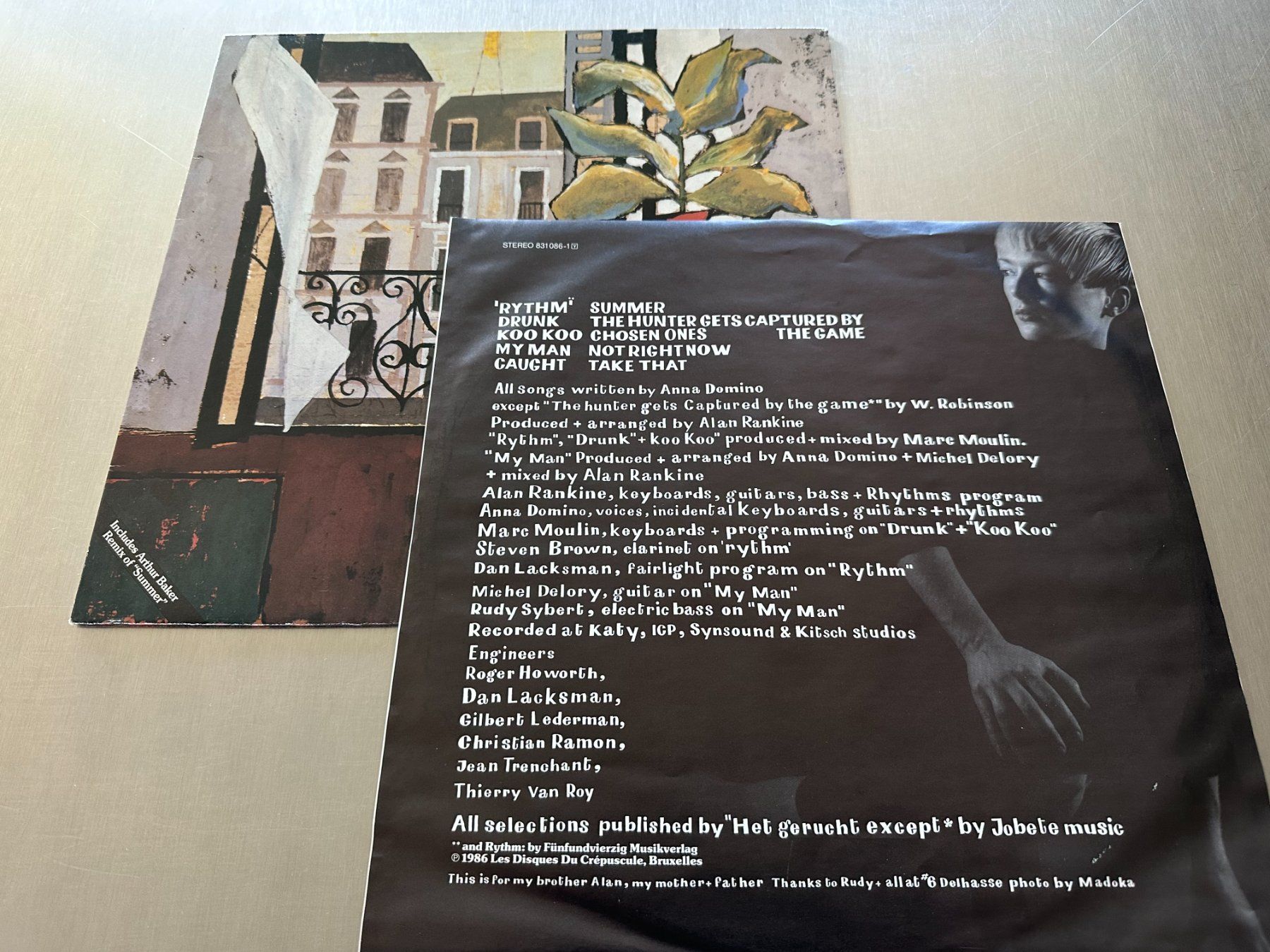 Dischi in vinile: ANNA DOMINO LP SAME - LES DISQUES DU CREPUSCULE RECORDS – Usato da Sion venduto da jaipur1401 4