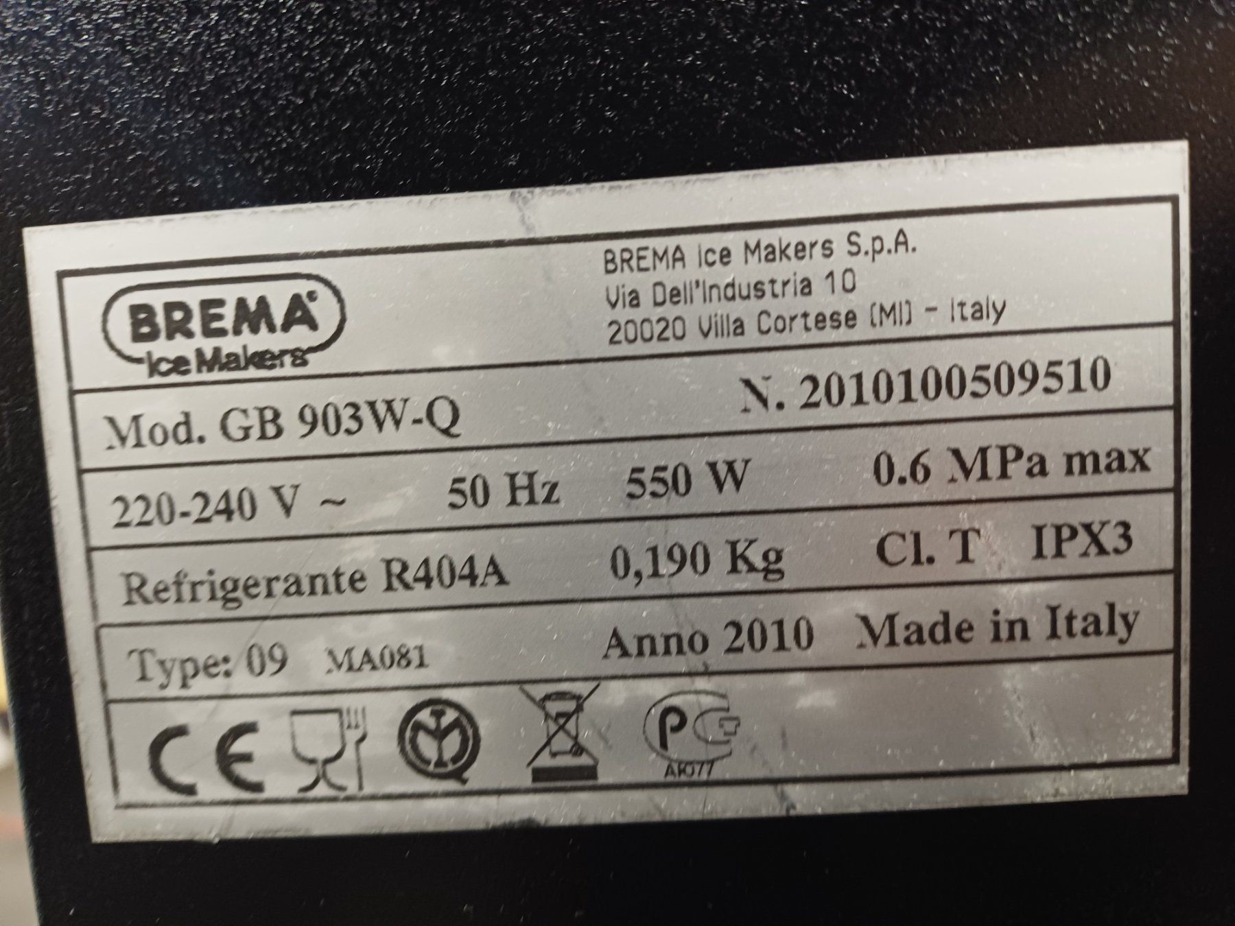 Tutte le macchine: Eis Maschinerie Brema Flocken – Usato da Hochdorf venduto da Kusi029 3