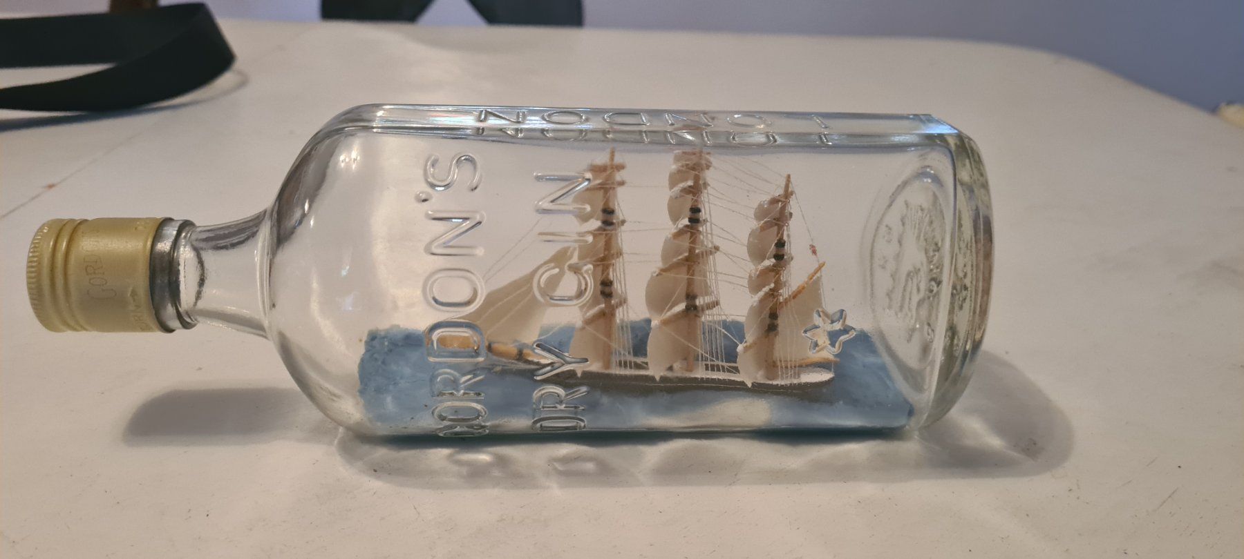 Kit di modellismo & Modellini statici: Schiff in Gin Flasche – Usato da Schlieren venduto da Noni19 1