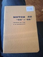 Motom  48 GG e SS del 1959 uso e manutenzione originale