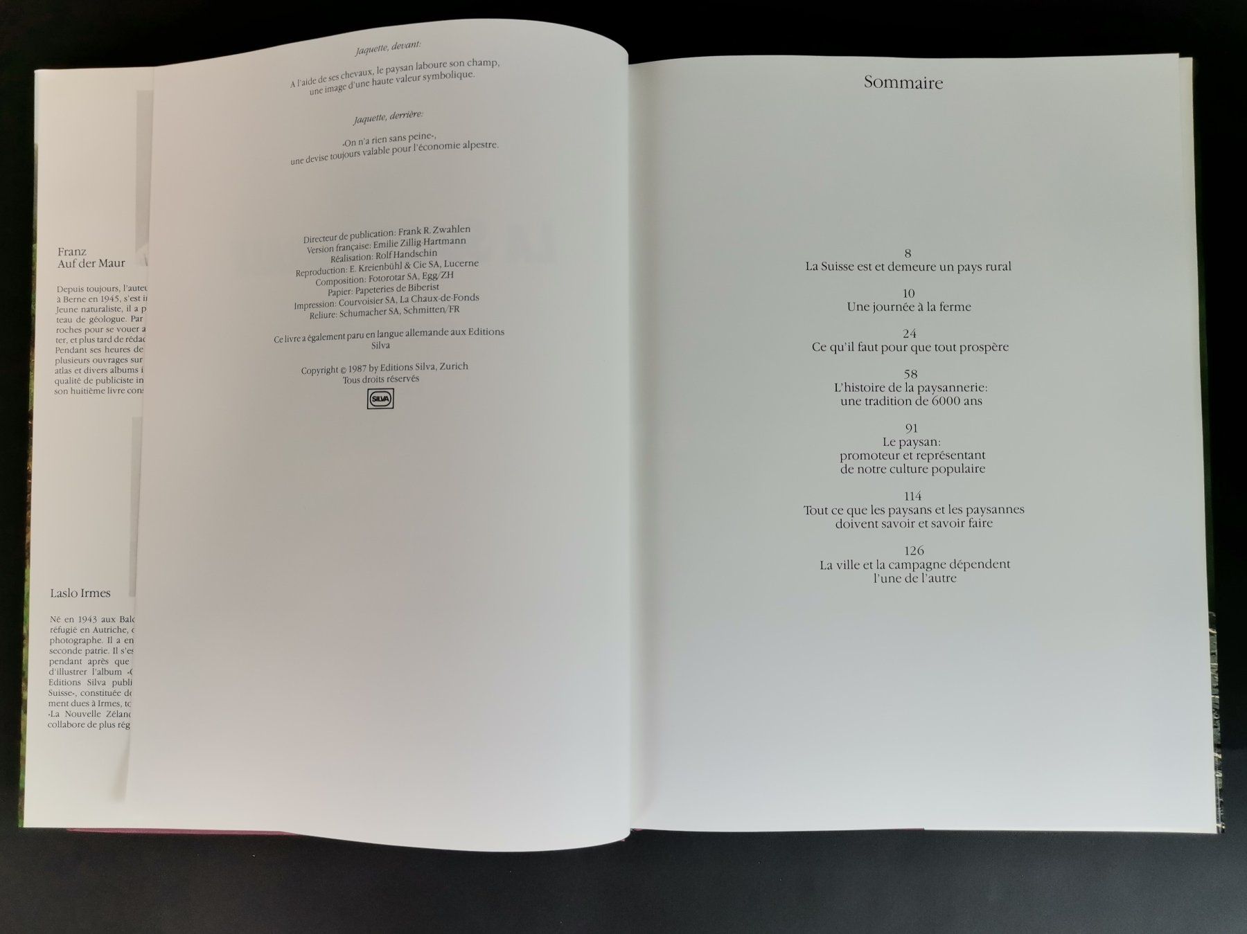 Libri: BUCH - La Suisse Rurale – Usato da Schaffhausen venduto da Restwert_SH 4