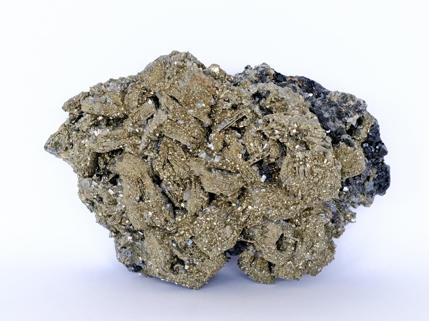 Minerali & Pietre curative: XL Pyrit pseudomorph - Trepca - Kosovo – Usato da Heiden venduto da mats10 3