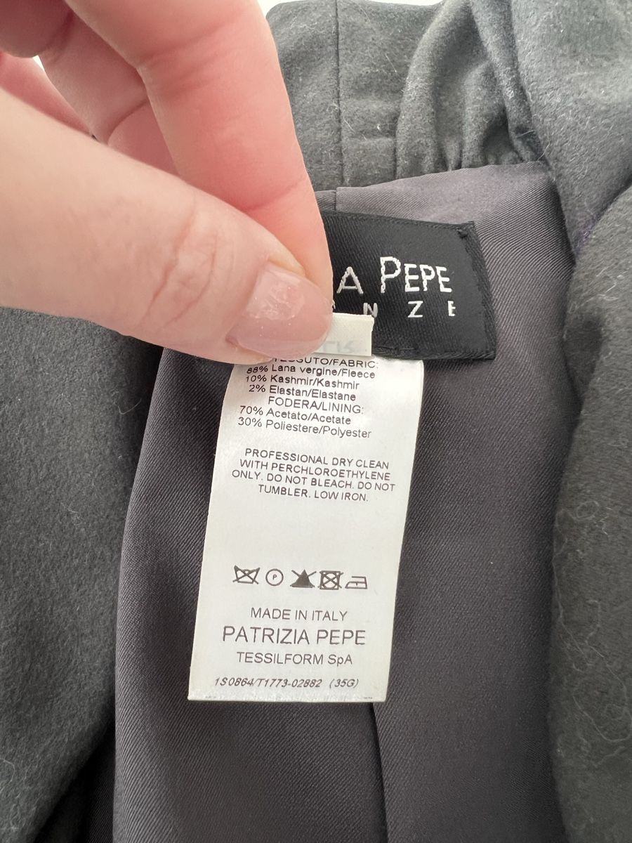 Patrizia Pepe Giacche: Patrizia Pepe Wool Blend Jacket- IT 40 – Usato da Pully venduto da opa_k78q 3