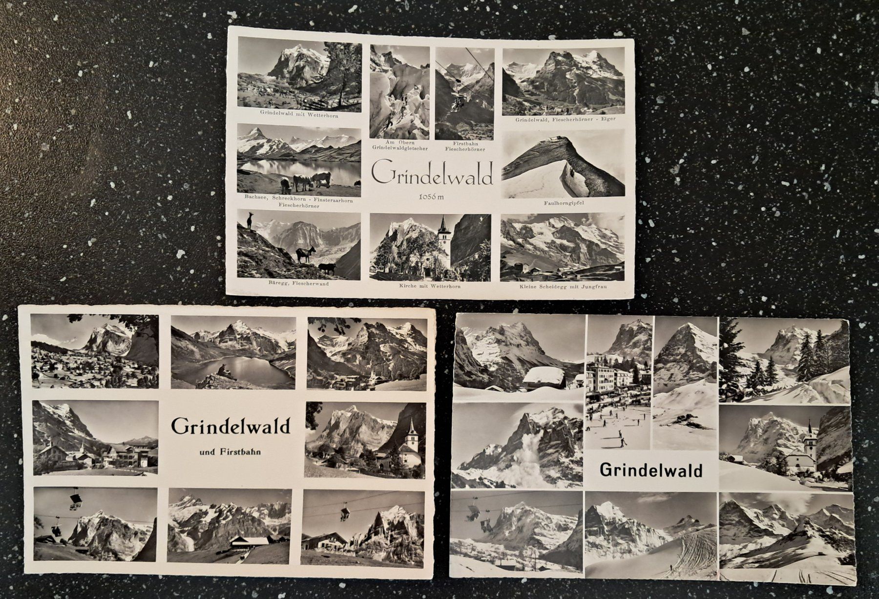 Cartoline postali: 3 AK GRINDELWALD – Usato da Ponto Valentino venduto da giorgia06