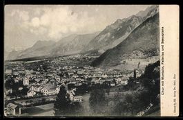 AK Chur, Gesamtansicht mit Montalin, Falkniss und Seesaplana