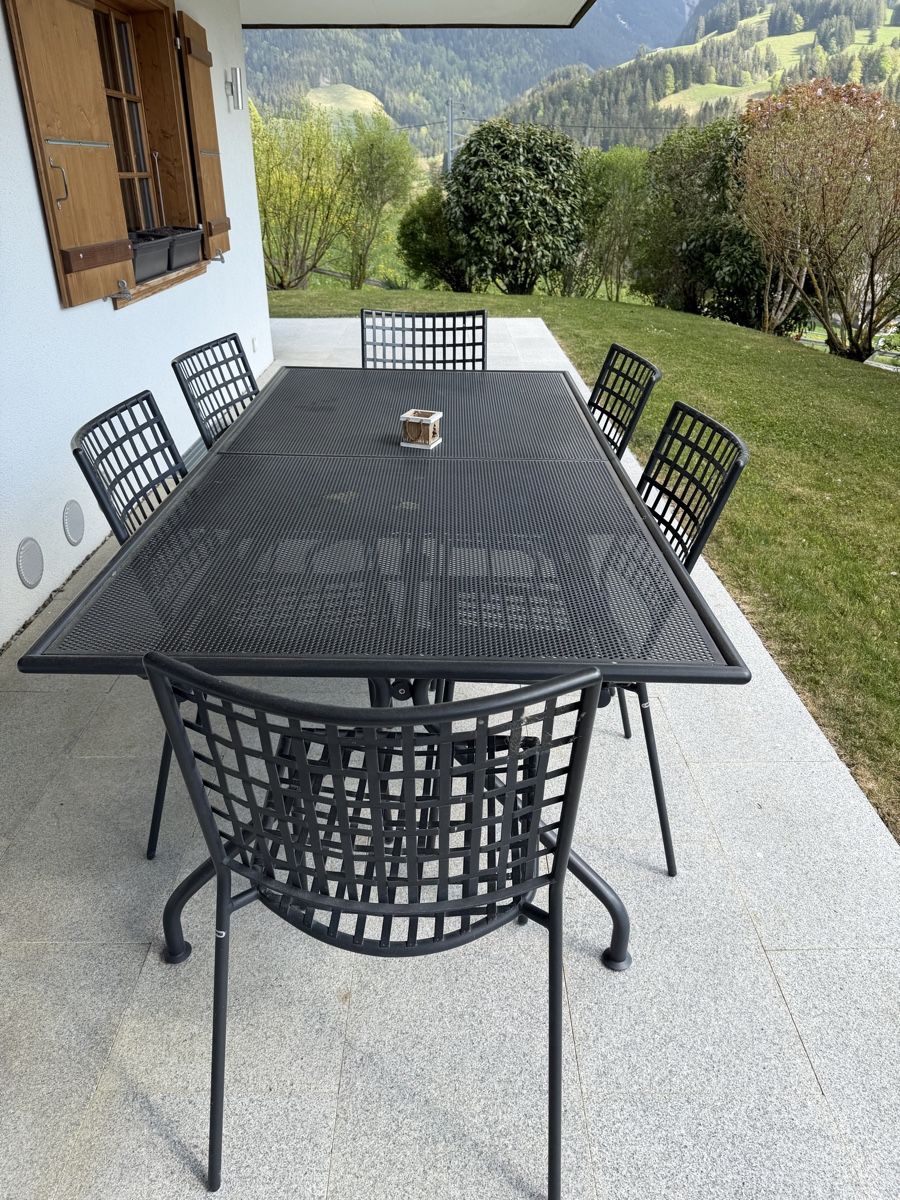 Set di tavolo e panche: Set table et chaises extérieur – Usato da Pully venduto da mberdoz 2