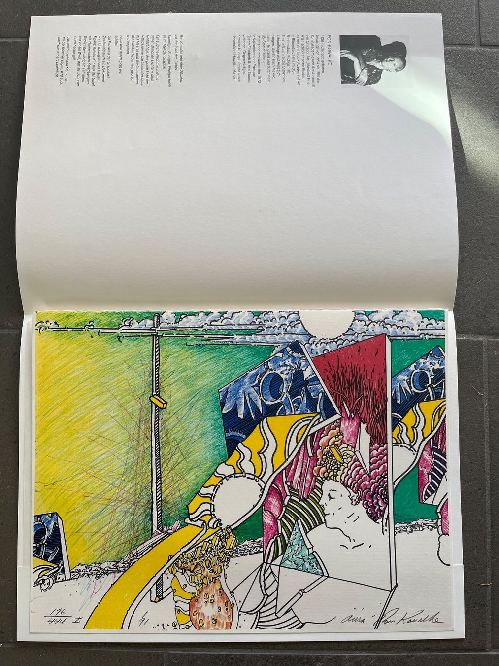 Grafiken & Lithographien: Lithografie: Moonlight, Sunlight, Firelight von Ron Kowalke – Neu (gemäss Beschreibung) aus Zwillikon von Traktorjoe
