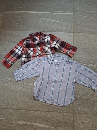 2 camicie - taglia 74/80