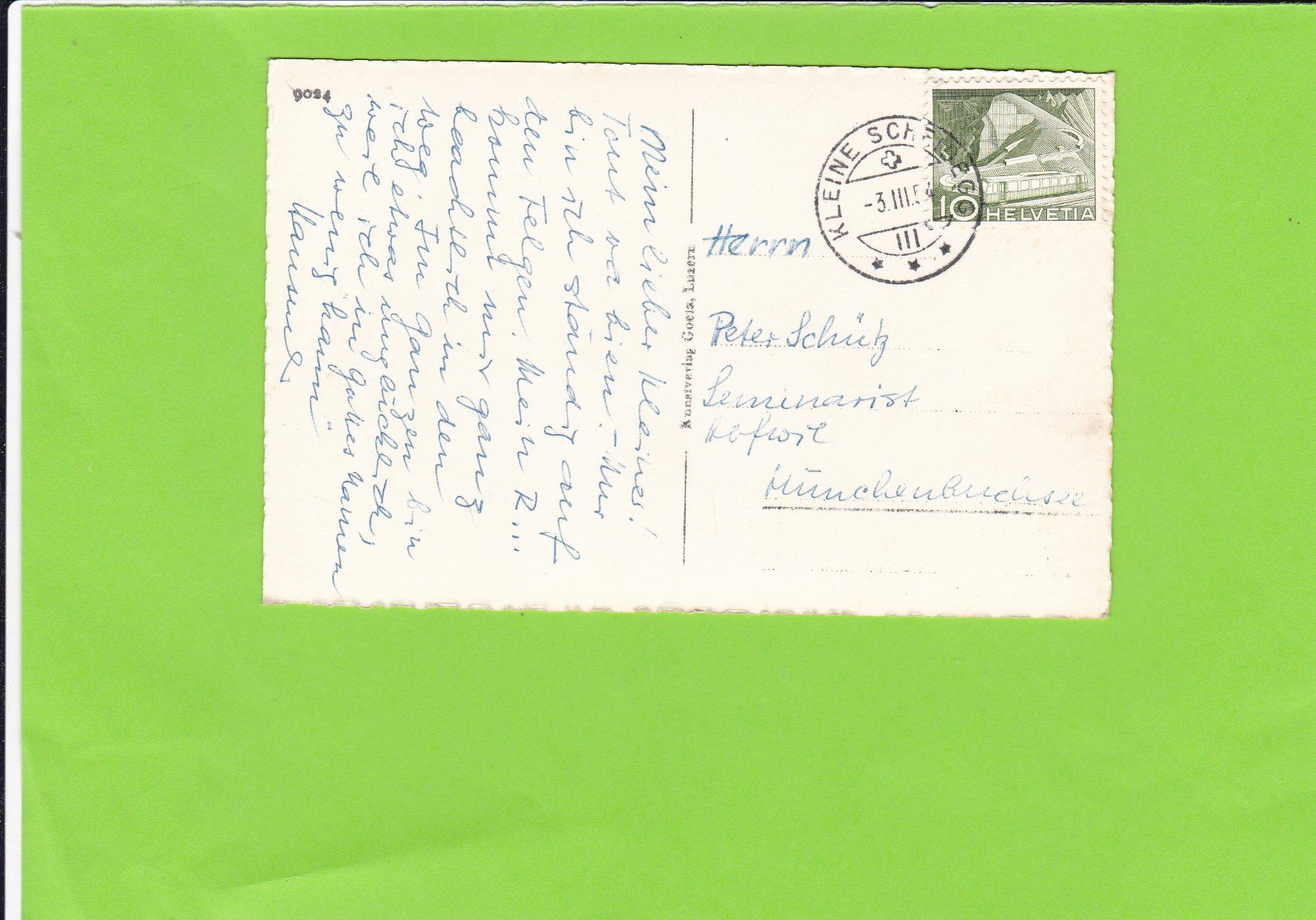 Cartes postales: Kl. Scheidegg-Winter – D'occasion à St. Peterzell par neckertal 1