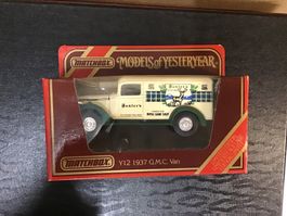 Matchbox Y12 1937 GMC Van "Boxter's" OVP